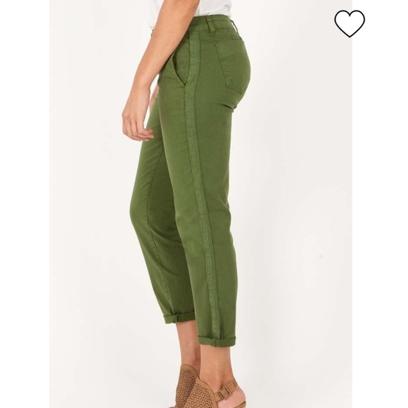 Green Crop Trouser - Picture 2 of 6